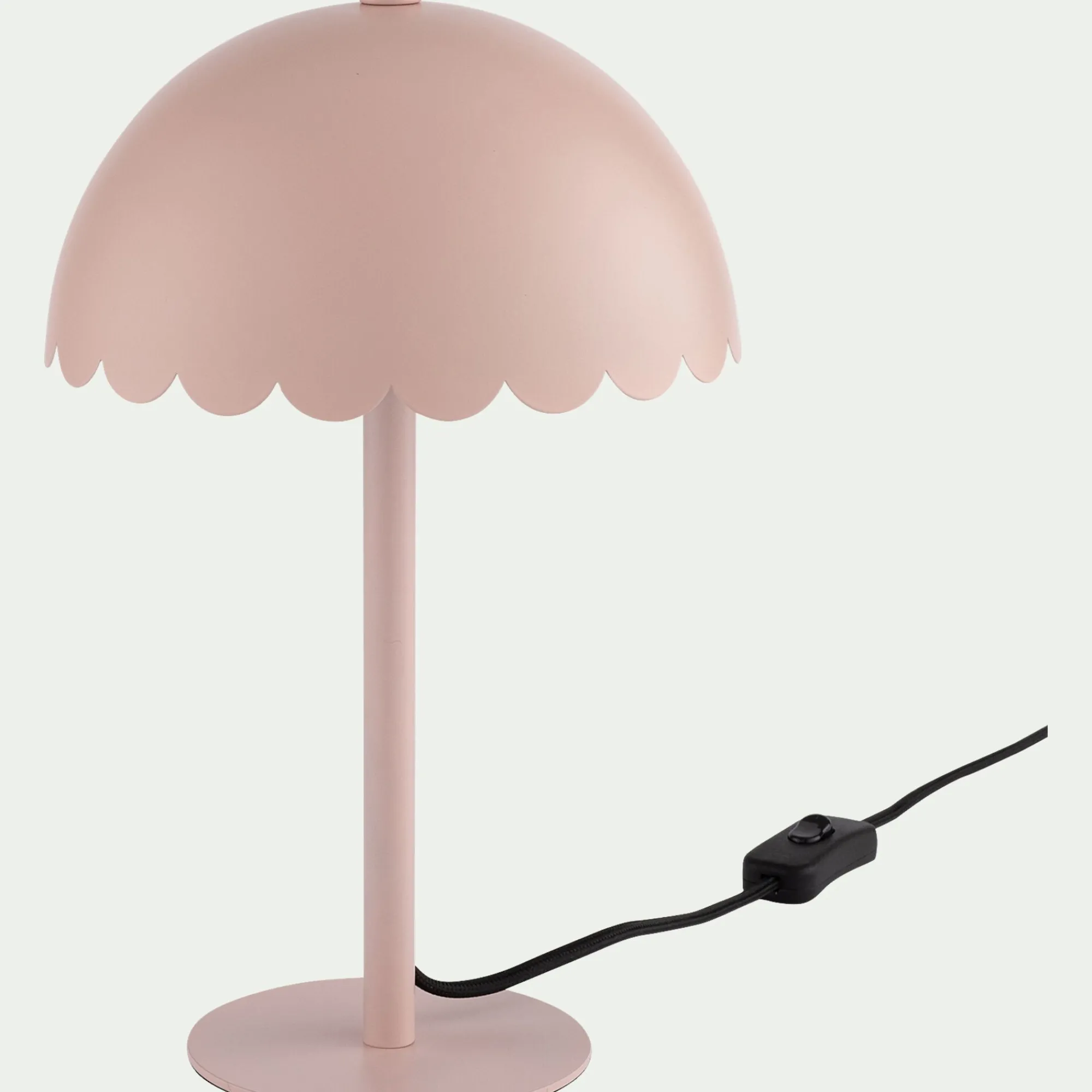 alinea Matelas Enfant*Lampe à poser électrifiée en acier H31,5cm - Rose