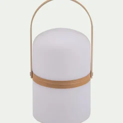 alinea Luminaire Exterieur|Lampe Et Lampadaire D'Extérieur*Lampe à poser pour l'extérieur H36xD18cm - Blanc