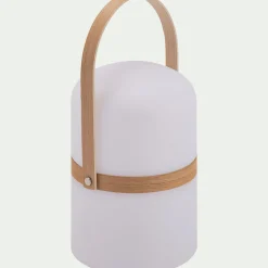 alinea Luminaire Exterieur|Lampe Et Lampadaire D'Extérieur*Lampe à poser pour l'extérieur H36xD18cm - Blanc