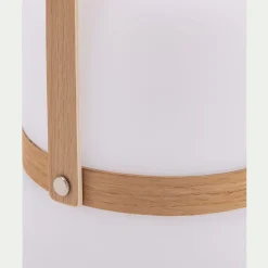 alinea Luminaire Exterieur|Lampe Et Lampadaire D'Extérieur*Lampe à poser pour l'extérieur H36xD18cm - Blanc