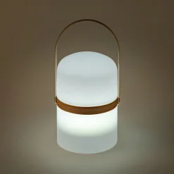 alinea Luminaire Exterieur|Lampe Et Lampadaire D'Extérieur*Lampe à poser pour l'extérieur H36xD18cm - Blanc