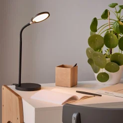 alinea Lampe De Bureau|Lampe À Poser*Lampe de bureau avec variateur H31,50cm - Noir