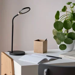 alinea Lampe De Bureau|Lampe À Poser*Lampe de bureau avec variateur H31,50cm - Noir