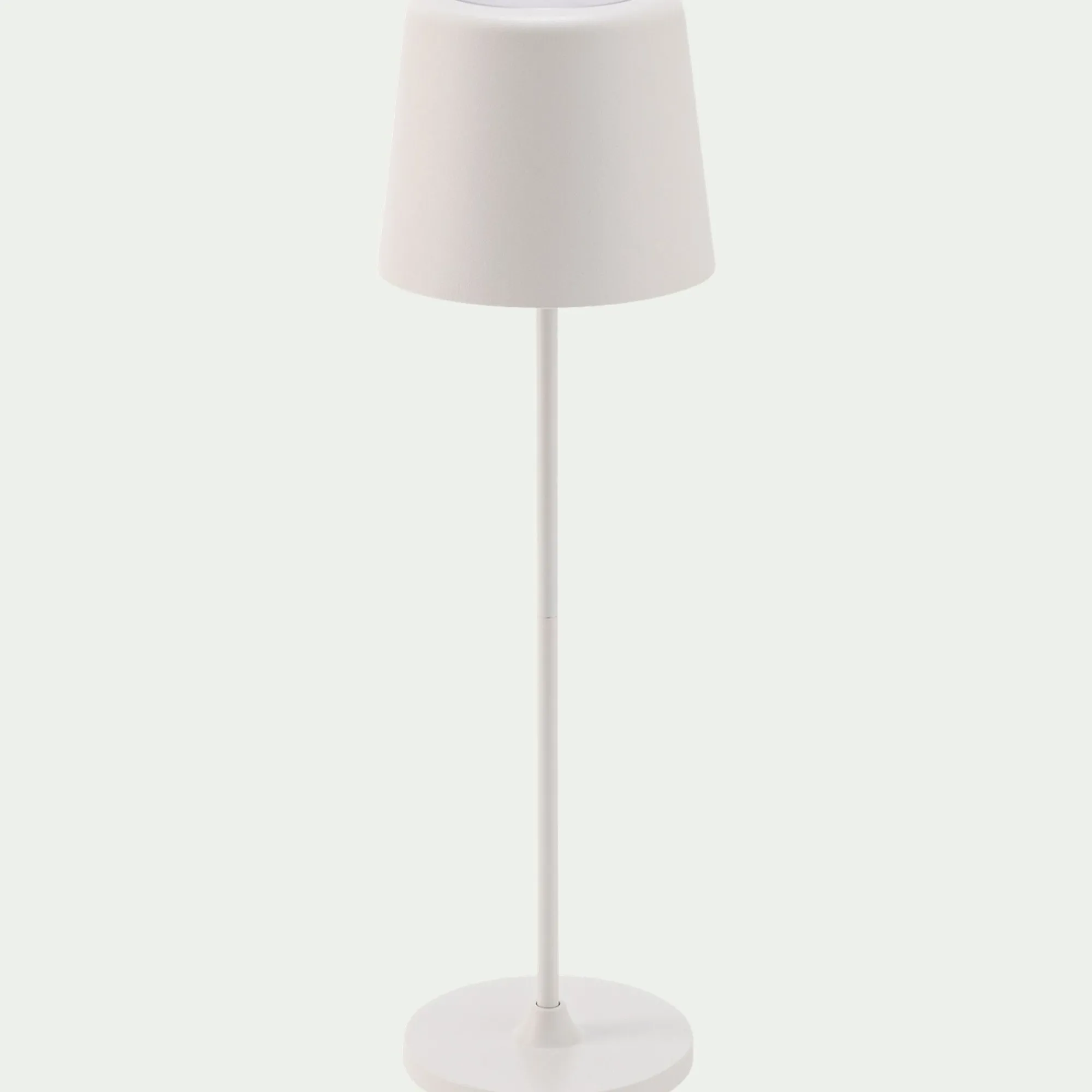 alinea Luminaire Exterieur|Lampe Et Lampadaire D'Extérieur*Lampe de table à poser nomade H37cm - Blanc