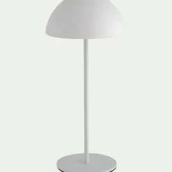 alinea Luminaire Exterieur|Lampes Solaires & Nomades*Lampe de table à poser nomade H28cm - Blanc