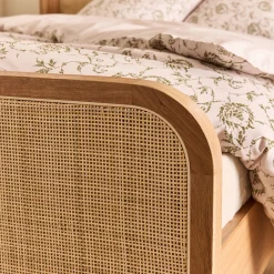 alinea Lit Adulte*Lit 2 places en rotin 140x200cm - Naturel