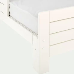 alinea Lit Enfant|Lit Enfant*Lit évolutif 1 place en pin massif 3 positions pour enfant - Blanc
