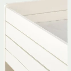 alinea Lit Enfant|Lit Enfant*Lit évolutif 1 place en pin massif 3 positions pour enfant - Blanc