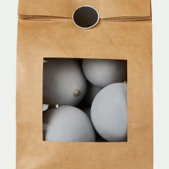 alinea Boule De Noël*Lot de 9 boules de Noël en plastique - Bleu