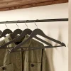 alinea Dressing*Lot de 5 cintres en bois - gris