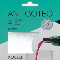 alinea Accessoire Vin*Lot de 4 feuilles anti-gouttes D75mm - Blanc