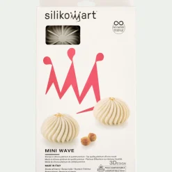 alinea Moule À Gâteau*Lot de 6 moules à gâteau en silicone platinium D7,3cm - Gris