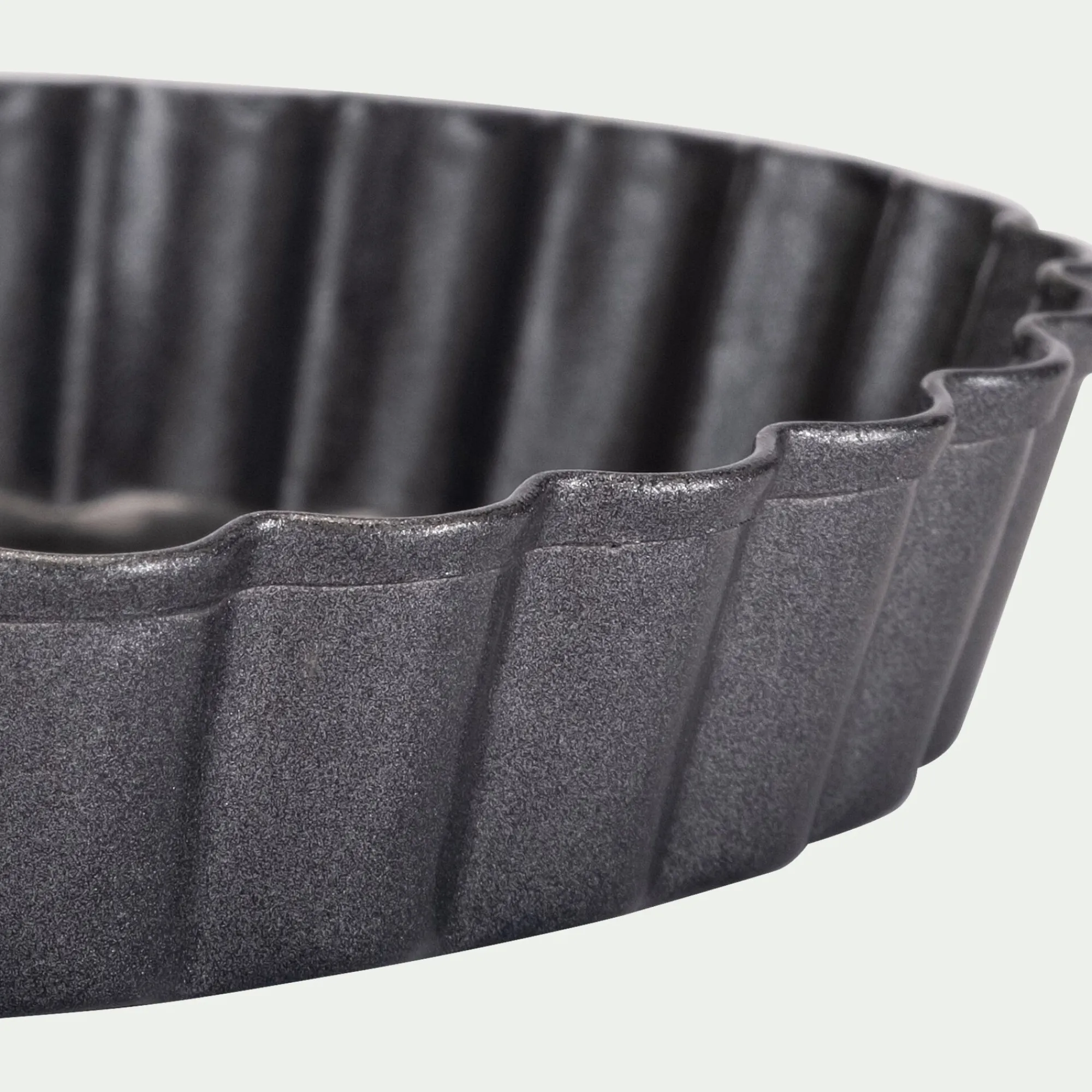 alinea Moule À Gâteau*Lot de 6 moules à tartelettes en acier - anthracite Gris