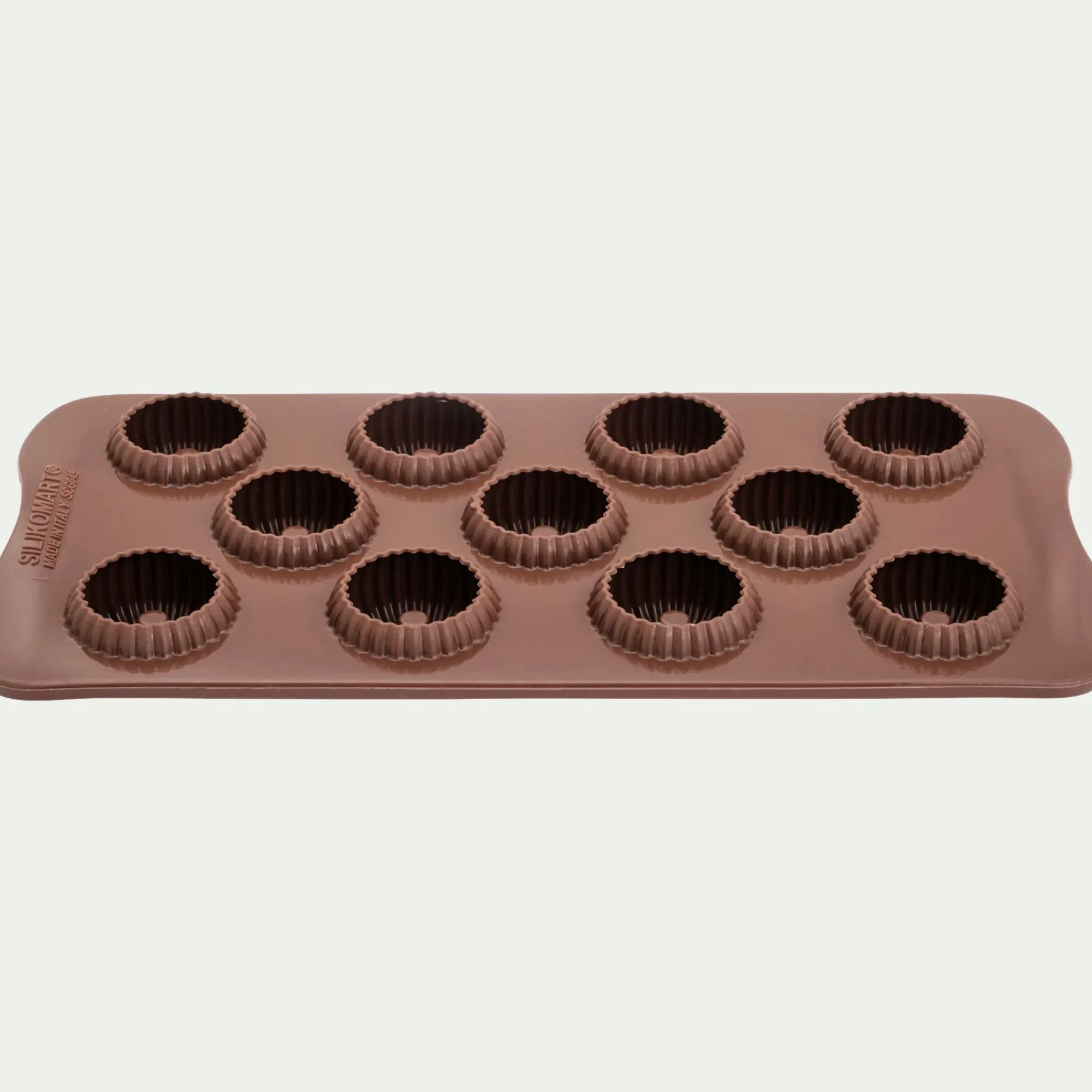 alinea Moule À Gâteau*Lot de 11 moules en forme de couronne en silicone platinium - Marron