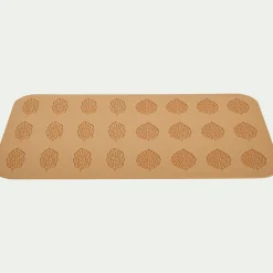 alinea Moule À Gâteau*Lot de 24 moules en forme de feuille en silicone platinium - Jaune