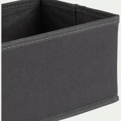 alinea Accessoire De Salle De Bain|Panier*Lot de 5 paniers organiseur - gris
