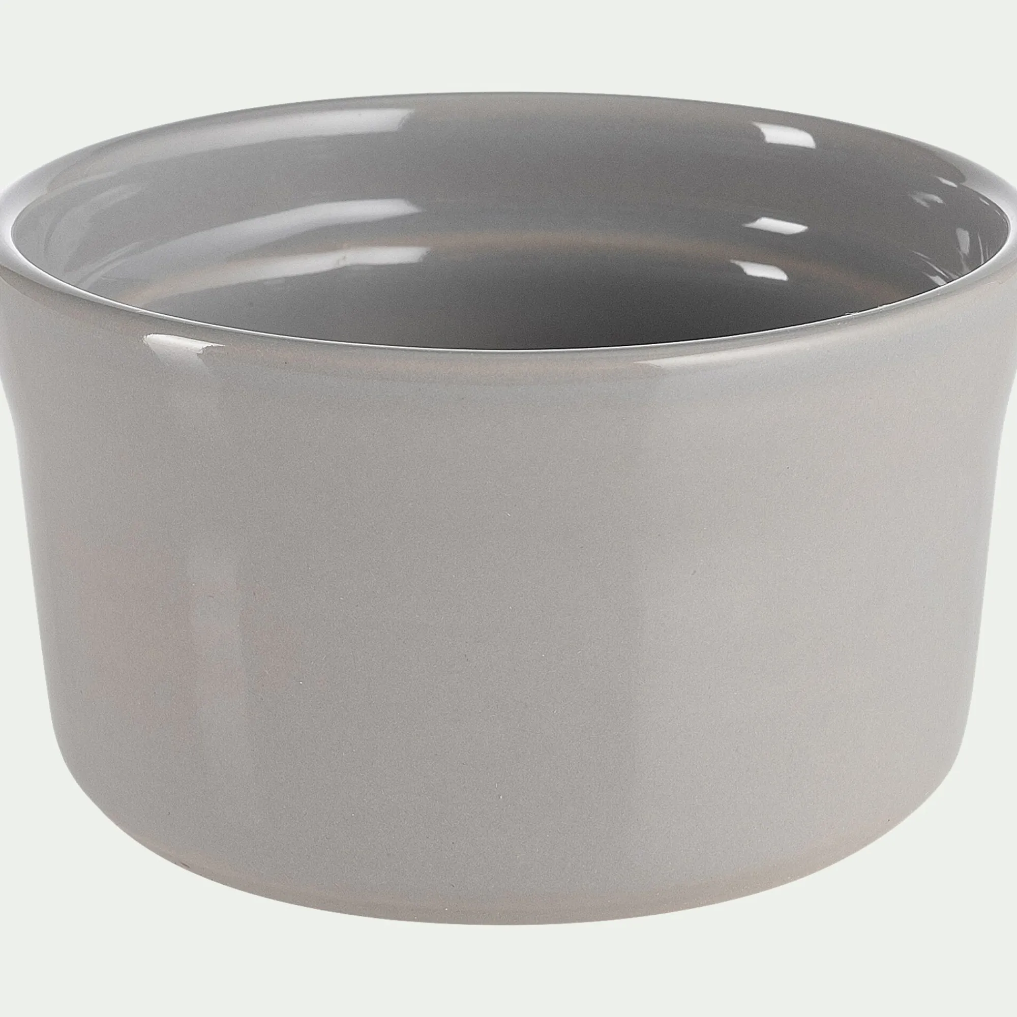 alinea Cuisson Spécifique|Plat À Four*Lot de 4 ramequins en grès D9cm - Gris