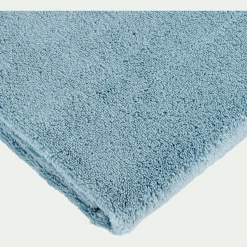 alinea Serviette Invité*Lot de 2 serviettes invité bouclette en coton - autan 30x50cm Bleu