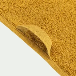 alinea Serviette Invité*Lot de 2 serviettes invité en coton - 30x50cm Jaune argan