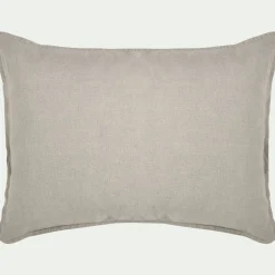 alinea Taie D'Oreiller*Lot de 2 taies d'oreiller en lin lavé - 50x70cm Beige