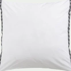 alinea Taie D'Oreiller*Lot de 2 taies d'oreiller en percale de coton 65x65cm - Blanc