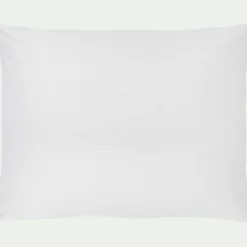 alinea Taie D'Oreiller*Lot de 2 taies d'oreiller en percale de coton - 50x70cm Blanc