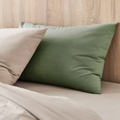 alinea Taie D'Oreiller*Lot de 2 taies d'oreiller en coton - cèdre 50x70cm Vert