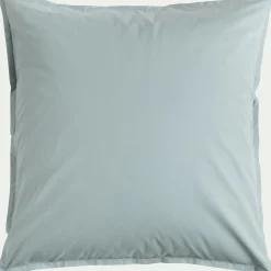 alinea Taie D'Oreiller*Lot de 2 taies d'oreiller en percale de coton - calaluna 65x65cm Bleu