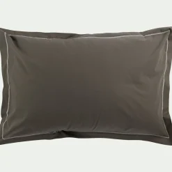 alinea Taie D'Oreiller*Lot de 2 taies d'oreiller en percale de coton 50x70cm - cèdre Vert