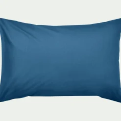 alinea Taie D'Oreiller*Lot de 2 taies d'oreiller en coton - figuerolles 50x70cm Bleu