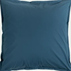 alinea Taie D'Oreiller*Lot de 2 taies d'oreiller en percale de coton - figuerolles 65x65cm Bleu