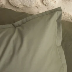 alinea Taie D'Oreiller*Lot de 2 taies d'oreiller en percale de coton - cèdre 50x70cm Vert