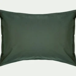 alinea Taie D'Oreiller*Lot de 2 taies d'oreiller en percale de coton - cèdre 50x70cm Vert