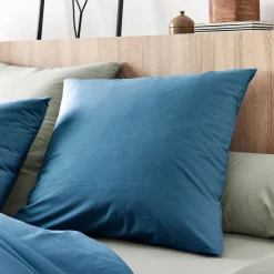 alinea Taie D'Oreiller*Lot de 2 taies d'oreiller en coton - figuerolles 65x65cm Bleu
