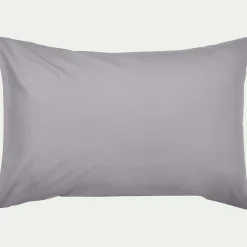 alinea Taie D'Oreiller*Lot de 2 taies d'oreiller en coton - restanque 50x70cm Gris