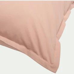 alinea Taie D'Oreiller*Lot de 2 taies d'oreiller en percale de coton - salina 50x70cm Rose