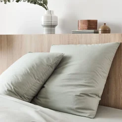 alinea Taie D'Oreiller*Lot de 2 taies d'oreiller en coton - olivier 65x65cm Vert