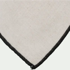alinea Tablier Et Torchon*Lot de 2 torchons brodés en coton finition point de bourdon 50x70cm - Beige