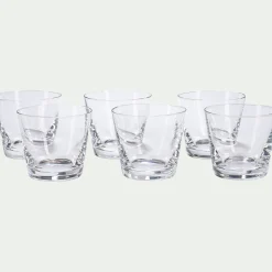 alinea Coupelle*Lot de 6 verrines coniques en verre D6cm - Transparent