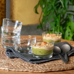 alinea Coupelle*Lot de 6 verrines en cristallin D7cm - Transparent