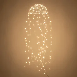 alinea Guirlande De Noël*Lustre méduse en fer H100xD27cm - Jaune