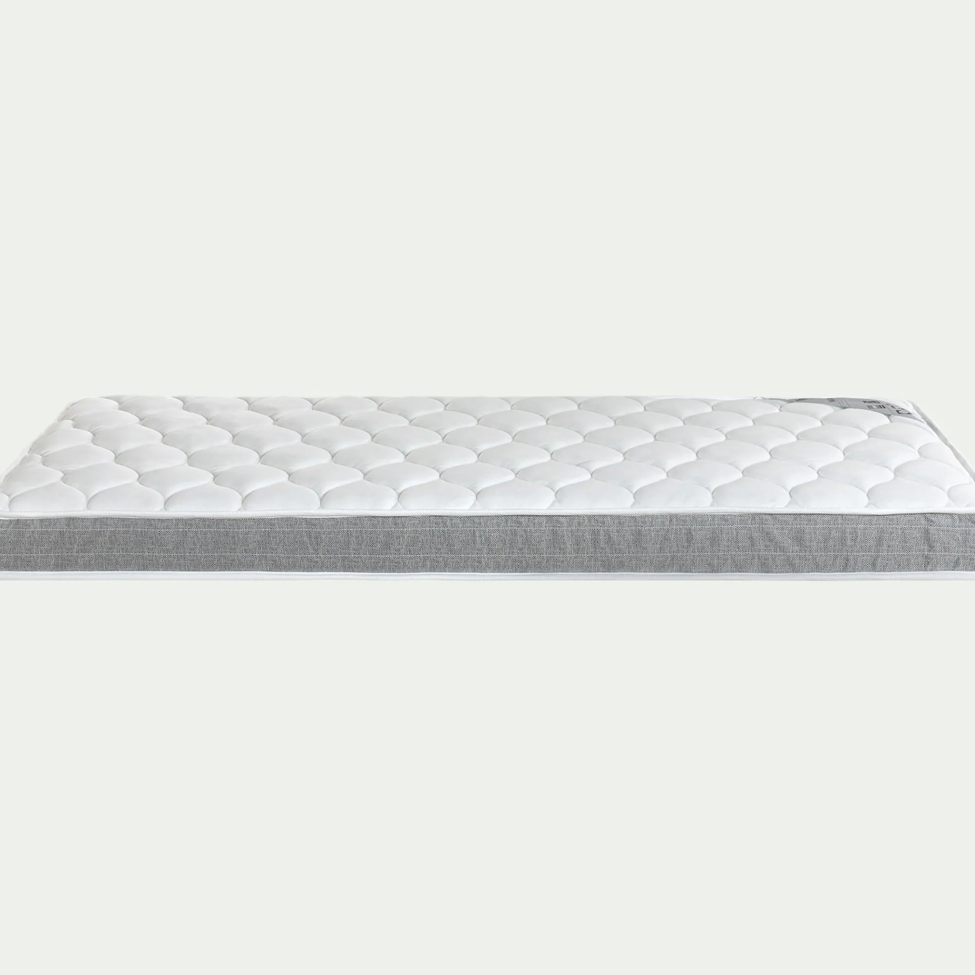 alinea Matelas 1 Place|Matelas Enfant*Matelas en mousse accueil équilibré 15cm 90x190cm - blanc