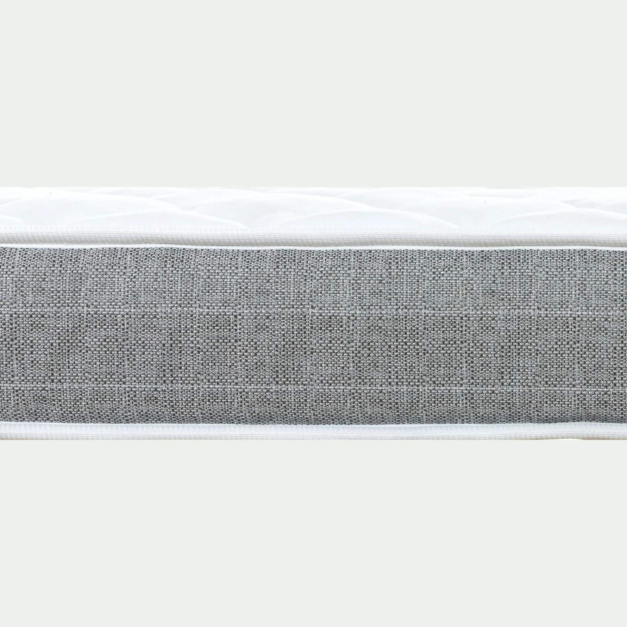 alinea Matelas 1 Place|Matelas Enfant*Matelas en mousse accueil équilibré 15cm 90x190cm - blanc
