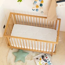 alinea Matelas Enfant*Matelas bébé Bultex nano 60x120cm - H12cm Blanc