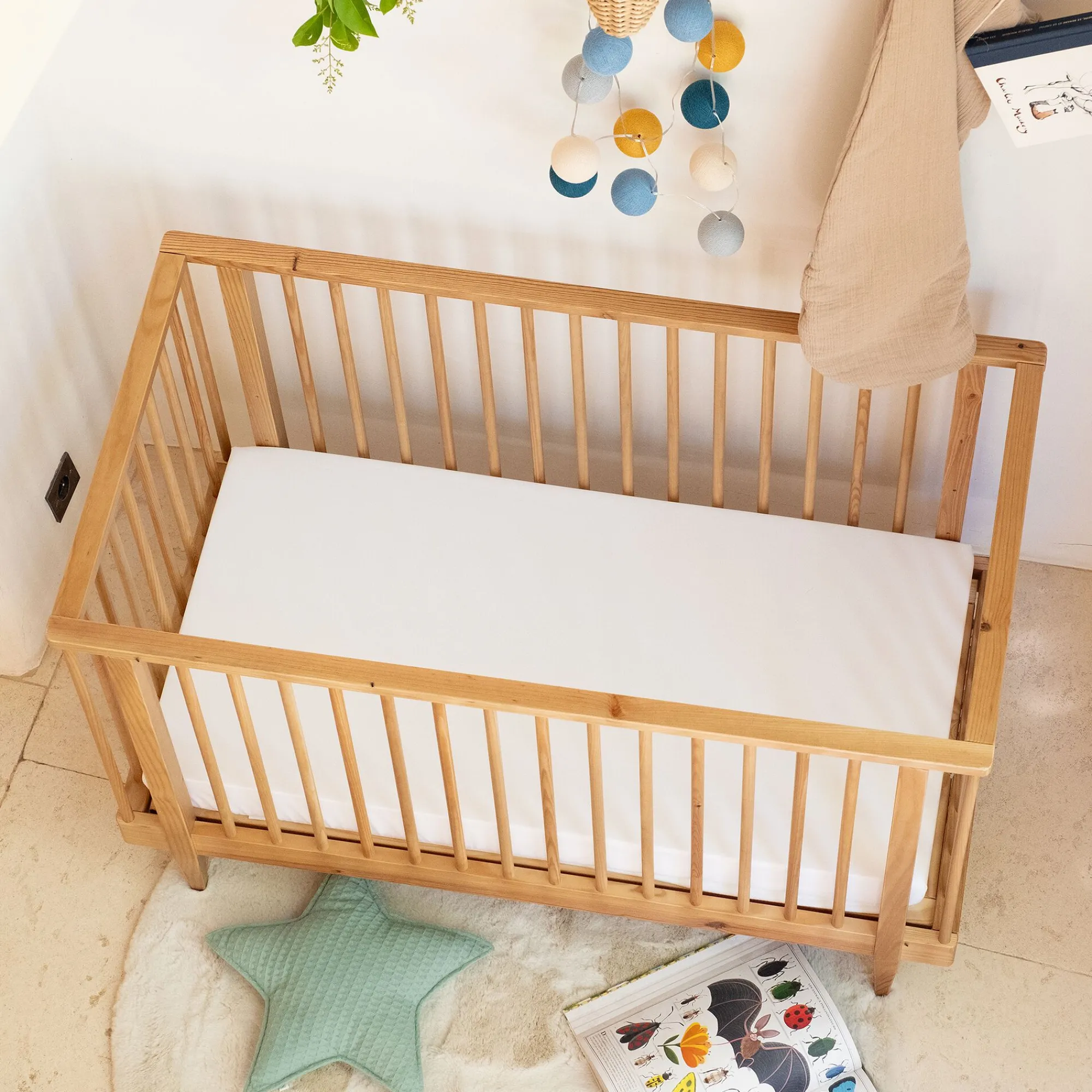 alinea Matelas Enfant*Matelas bébé en mousse H10cm - 60x120cm