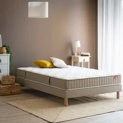 alinea Matelas 140X190 Cm*Matelas epeda à ressorts accueil ferme140x190cm Taupe
