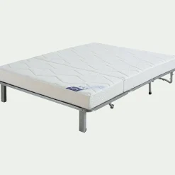 alinea Canapé Bz*Matelas mousse DUNLOPILLO 15cm pour BZ 160cm Blanc
