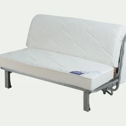 alinea Canapé Bz*Matelas mousse DUNLOPILLO 15cm pour BZ 140cm Blanc