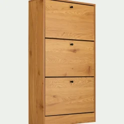 alinea Meuble D'Entrée*Meuble à chaussures en bois - Bois clair