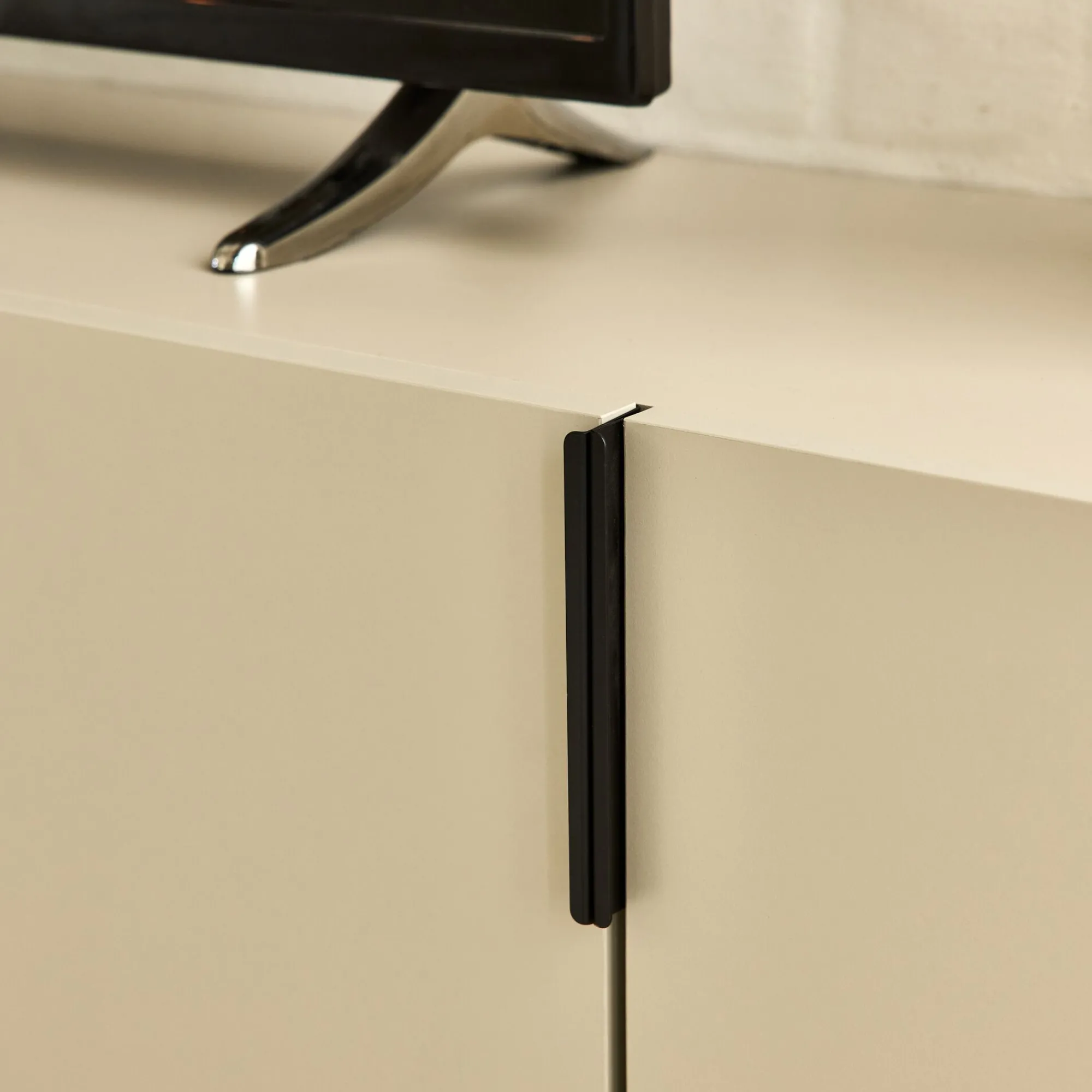 alinea Meuble Tv*Meuble TV en bois 4 portes - Beige